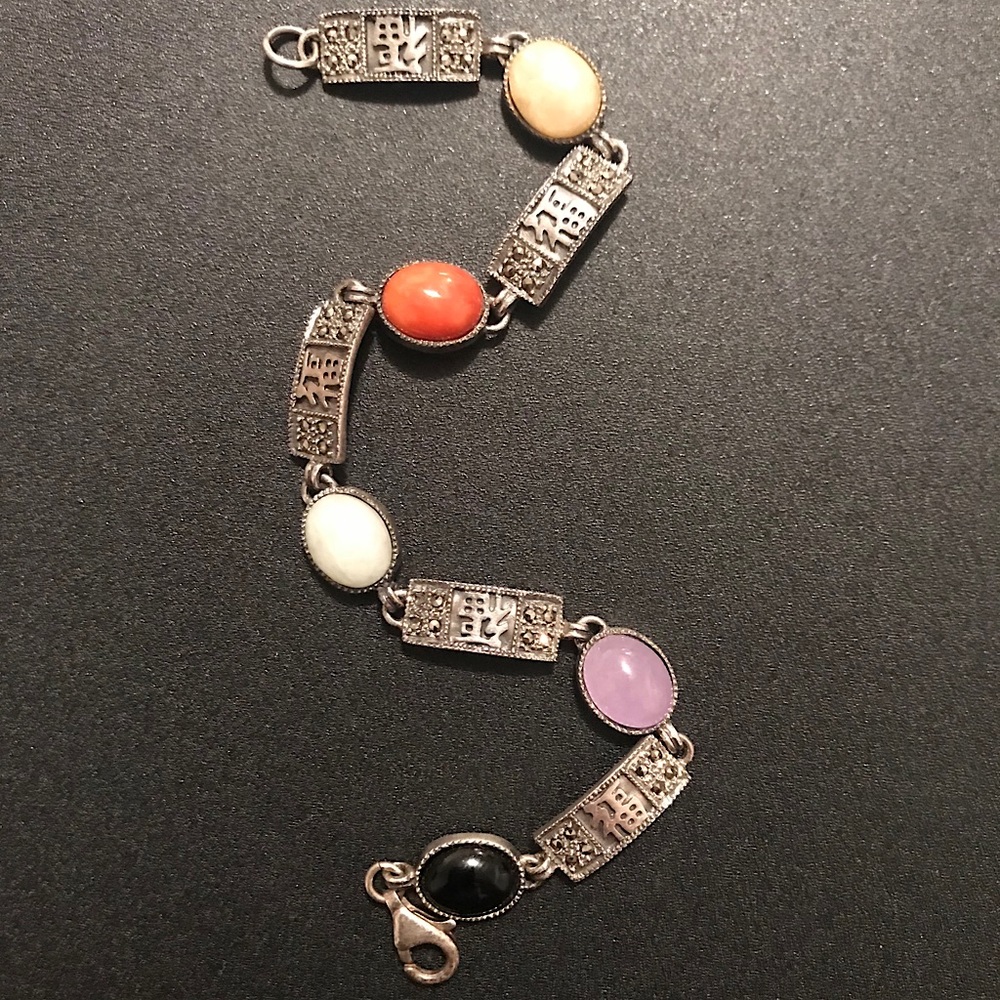 ‼️SOLD‼️ 925 Silver Happiness Bracelet